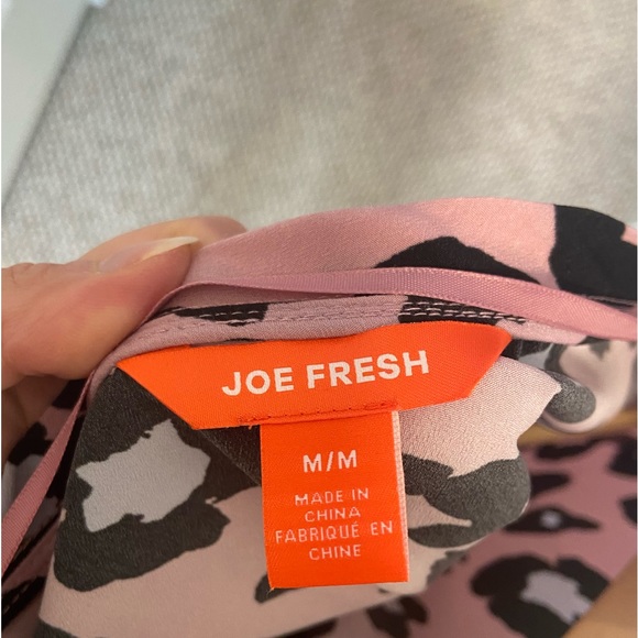 Joe Fresh Leopard Dress Size M - Picture 2 of 3
